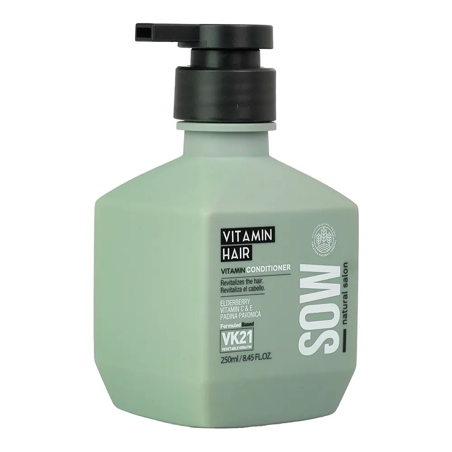 Sow Vitamin Hair Acondicionador Vk21 Nutritivo Cabello Seco 250ml image number 2.0