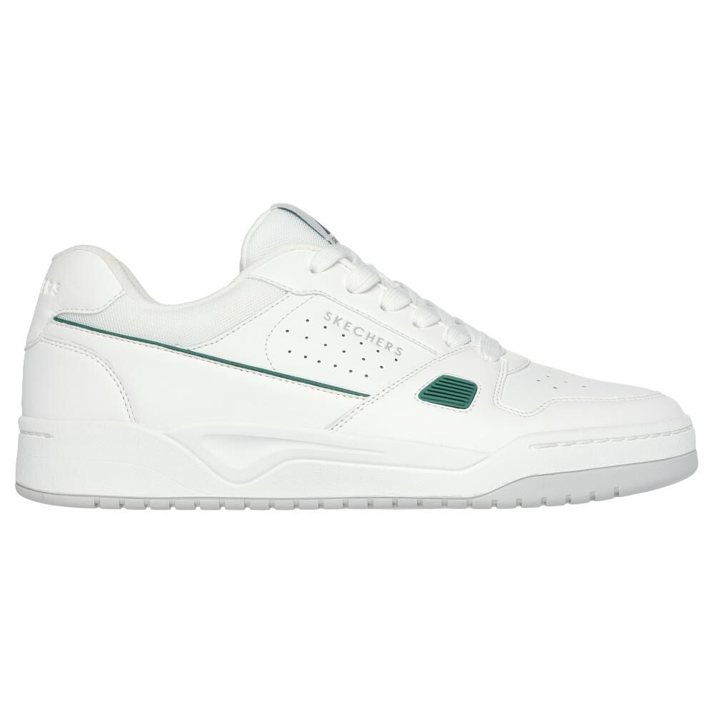 Zapatilla Urbana Hombre Skechers Koopa Tiebreak Low Blanco image number 1.0