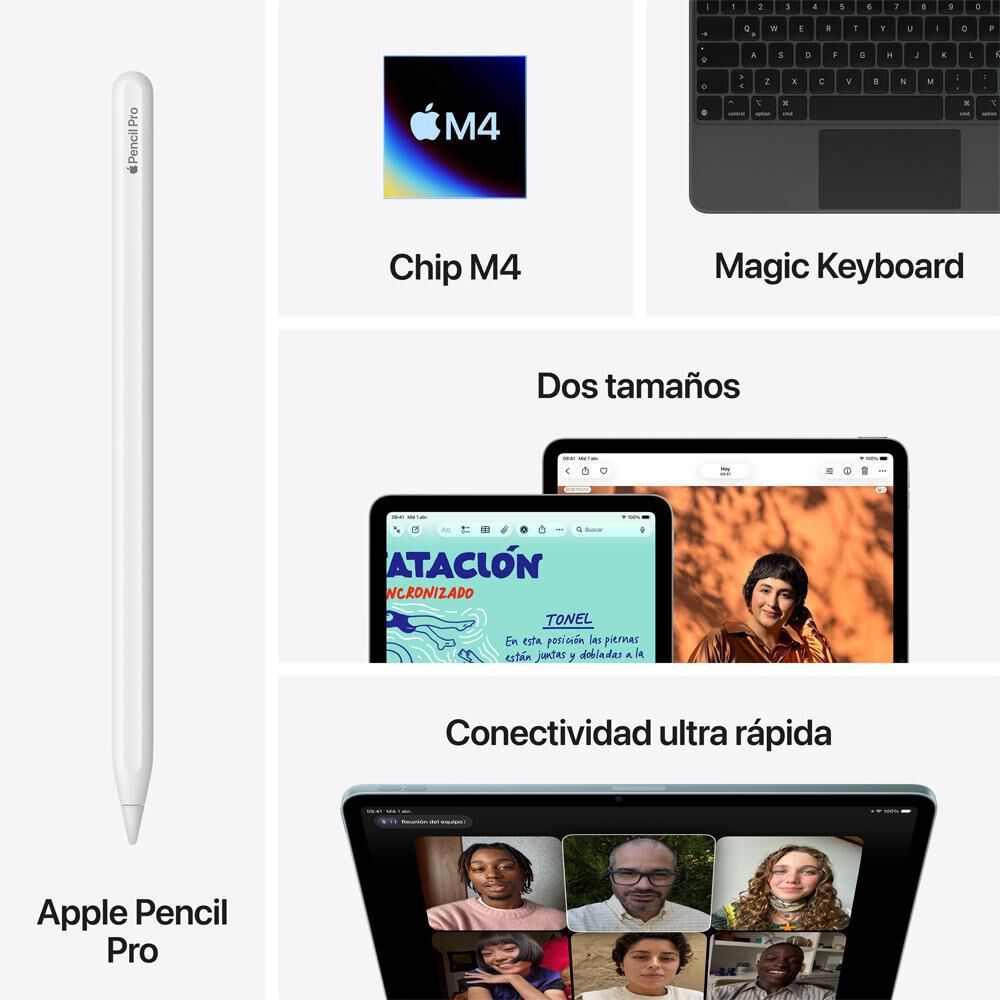 iPad Air M3 10,86" Apple / 12 GB RAM / 128 GB / Plata image number 8.0