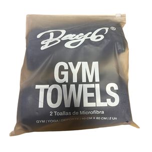 Pack 2 Toalla Microfibra Deporte Secado Rapido Gym