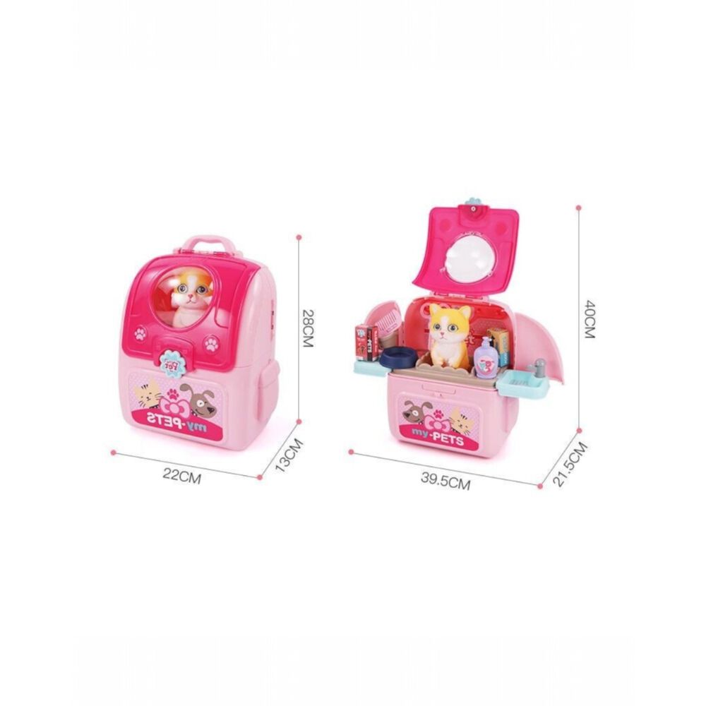 Juguete Set Mochila De Veterinario Gatito Para Ni&ntilde;os image number 8.0