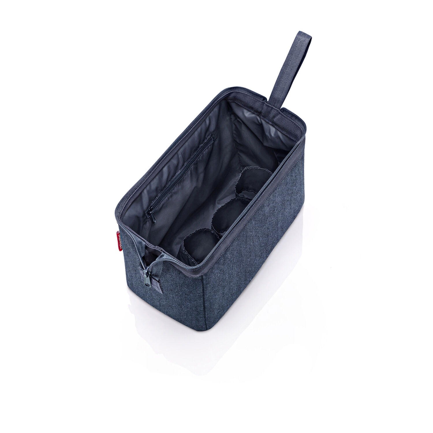 Neceser De Viaje Travelcosmetic - Herringbone Dark Blue image number 3.0