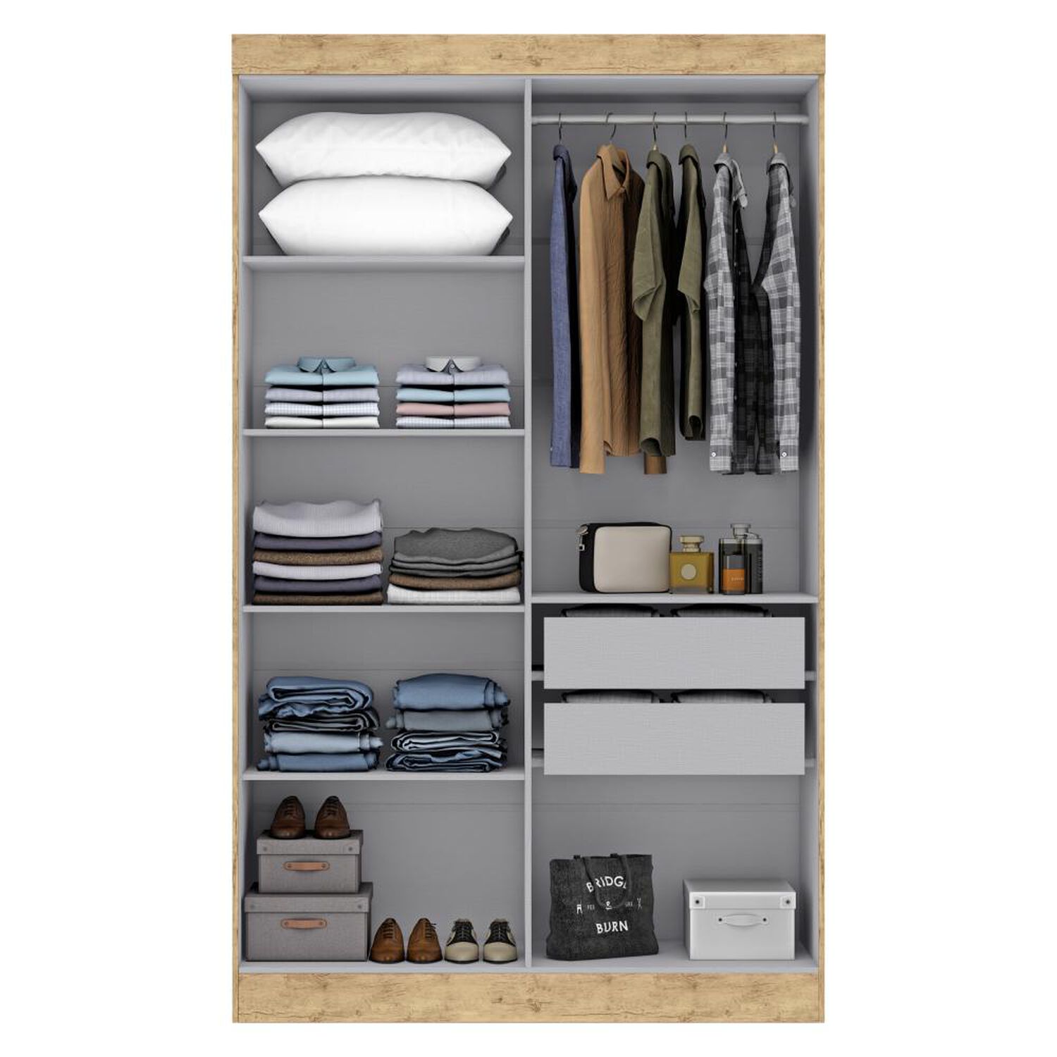 Cl&oacute;set Di Poretti Design Closet Paris / 4 Puertas, 4 Puertas / 2 Cajones image number 2.0