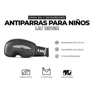 Antiparras De Nieve Para Niños Lil Rider Ski Snowboard Kano