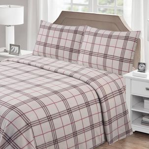 Juego De S&aacute;banas Polar Casaideal Dark / 2 Plazas