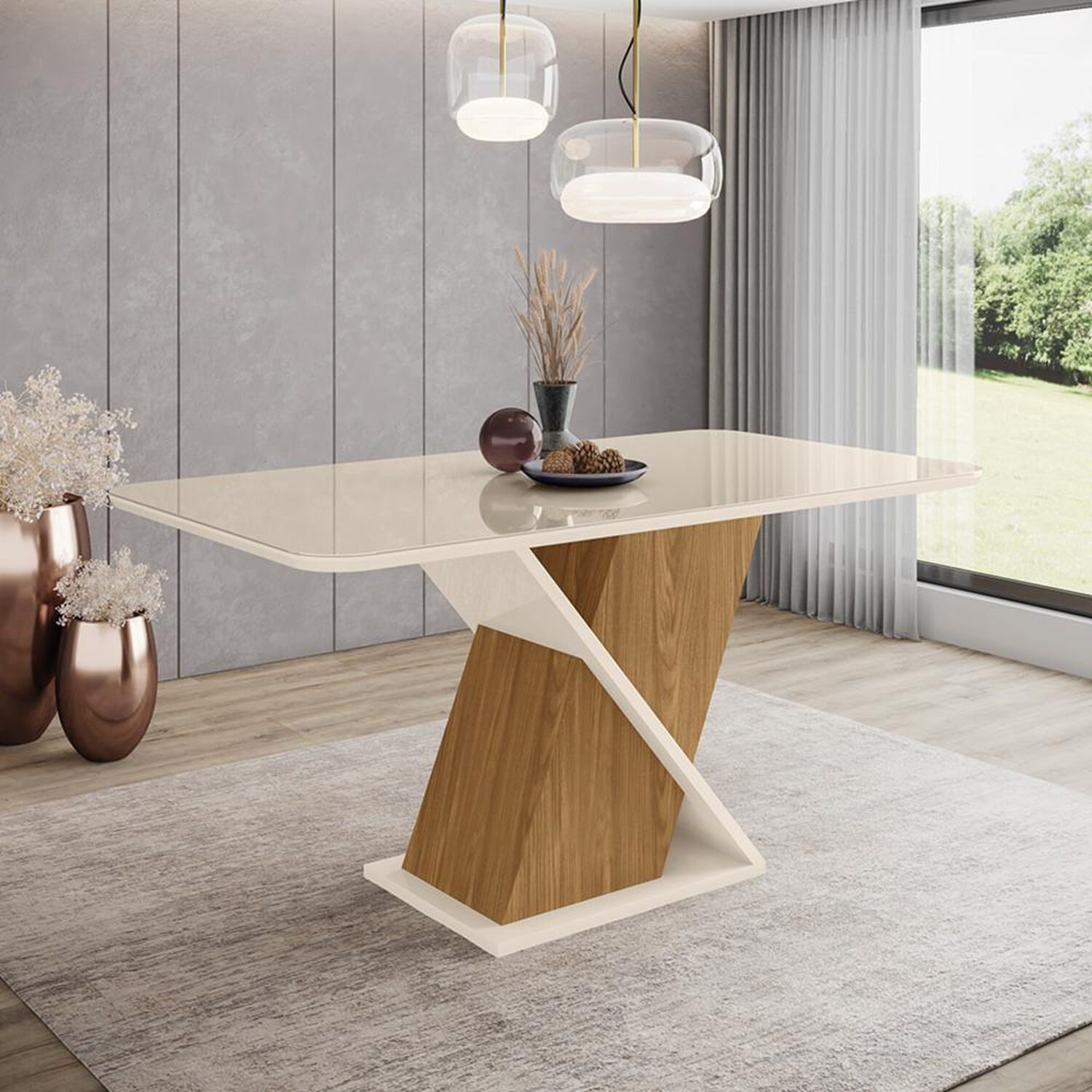 Mesa De Comedor Home Mobili Solus image number 1.0