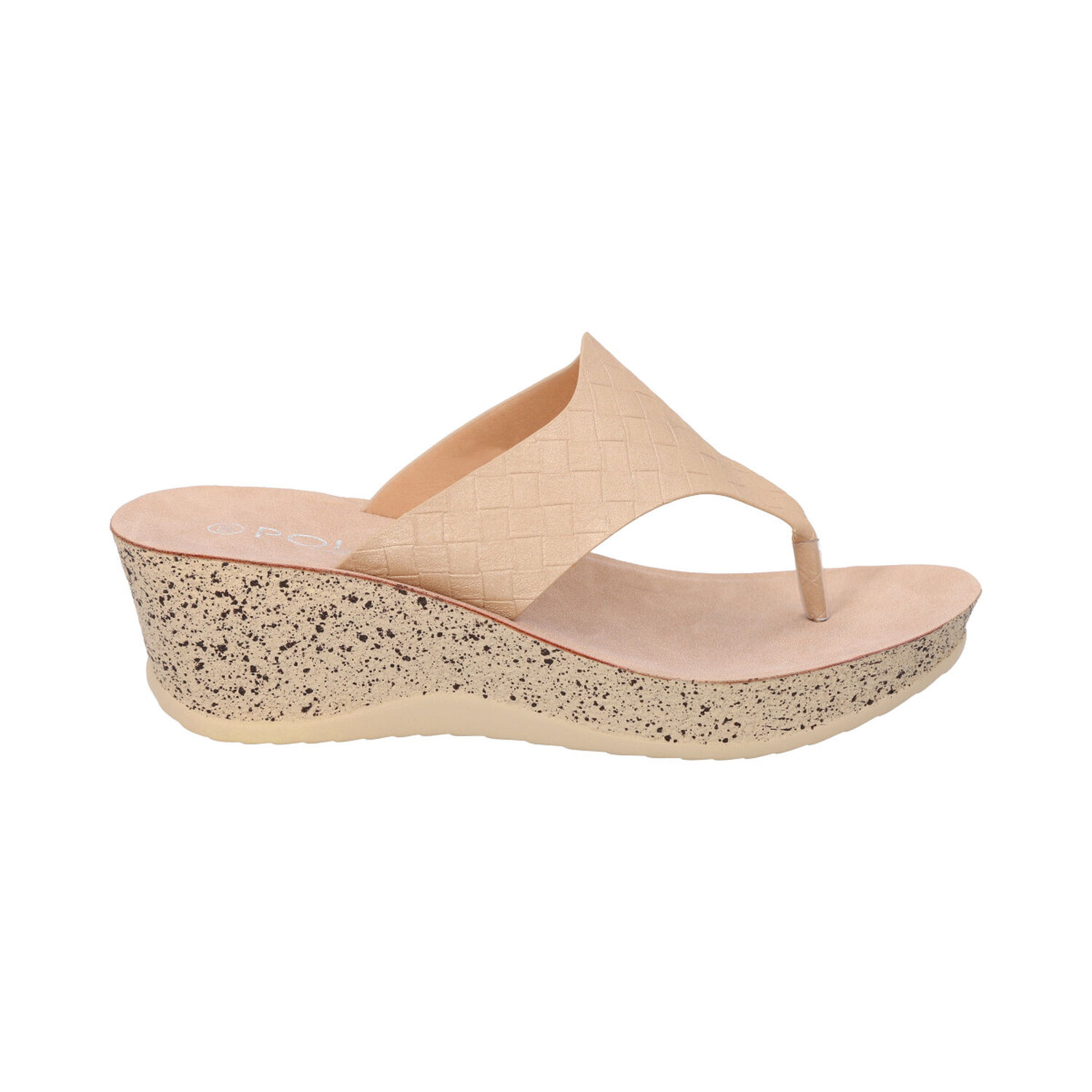 Sandalia Mujer Beige Thalia Police image number 0.0