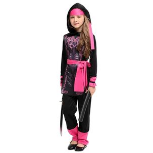 Disfraz Traje Infantil Ninja Dragon Ni&ntilde;a