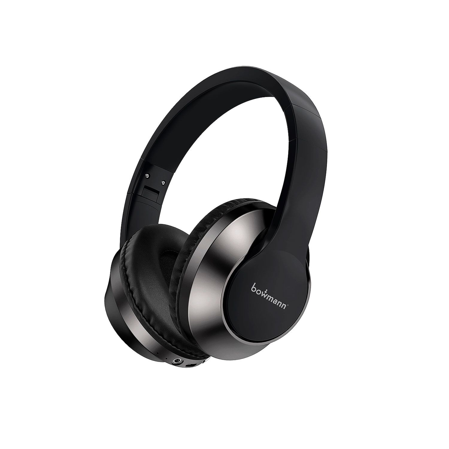 Audifono On Ear Bowmann Con 8 Horas De Autonomia Bw-h40 Negro