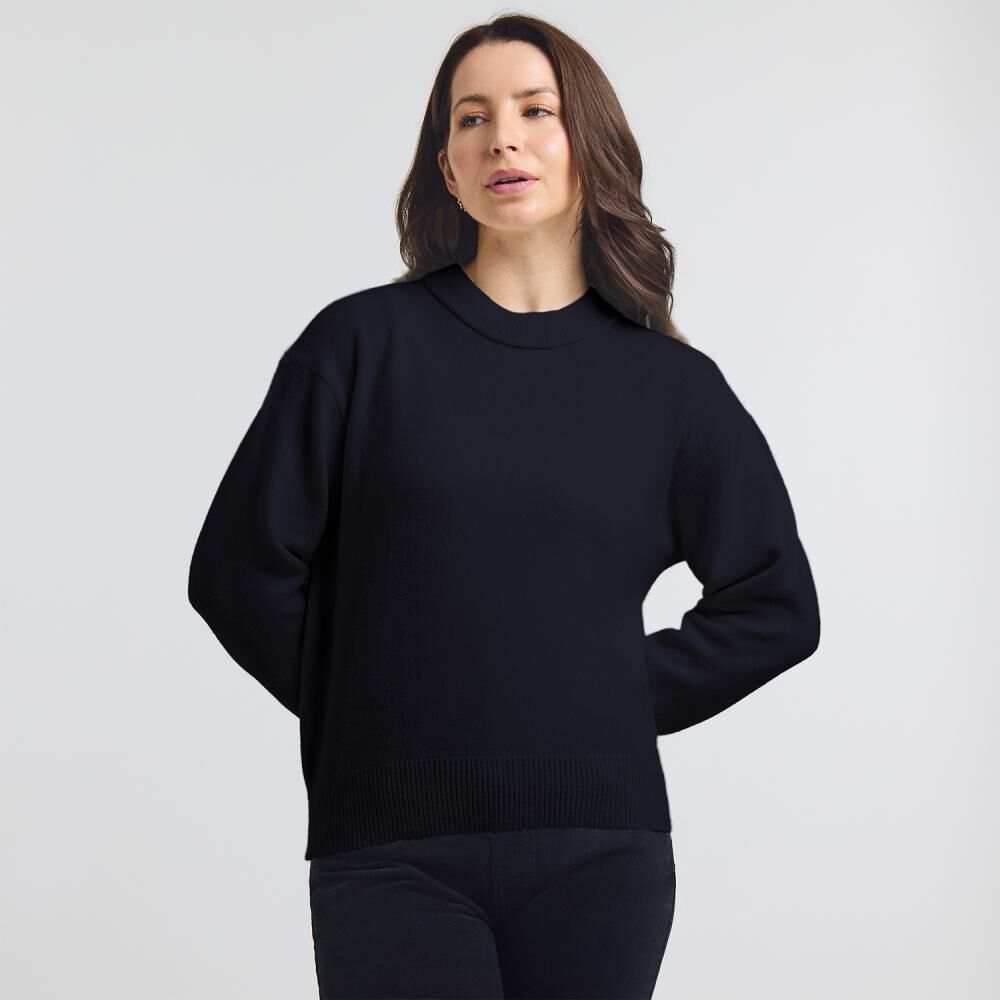 Sweater Regular Cuello Alto Mujer Geeps image number 0.0