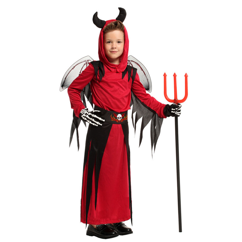 Disfraz Cosplay Diablo Demonio Infantil image number 3.0
