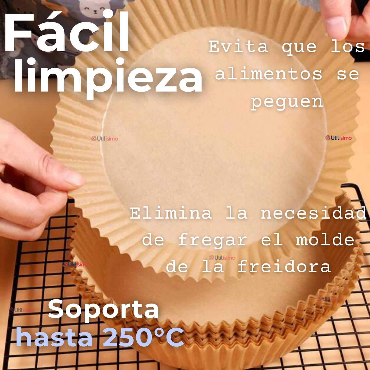 Oster Freidora De Aire Manual, Recubrimiento Oster Diamondforce, 4l De Capacidad, Con Controles De Tiempo Y Temperatura, Ckstaf401mdf + 100 Forros De image number 8.0