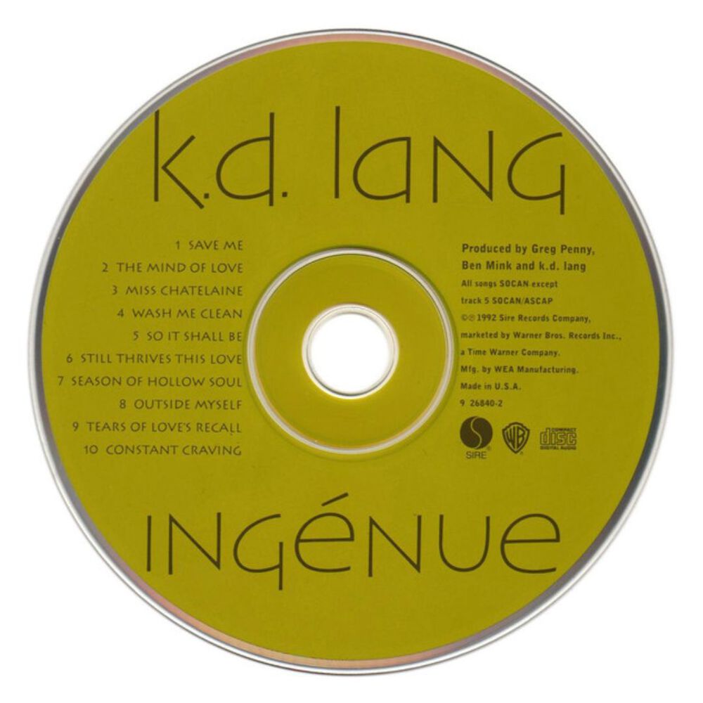 K.d. Land - Ingénue | Cd Usado image number 2.0