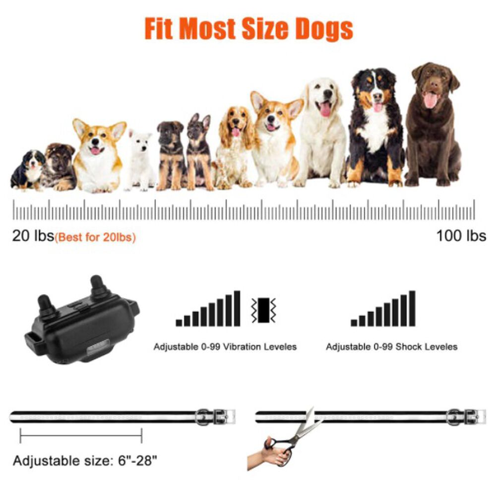 Collar Electrico De Adiestramiento Perros Original Recargable Usb Entrenamiento Canino image number 3.0