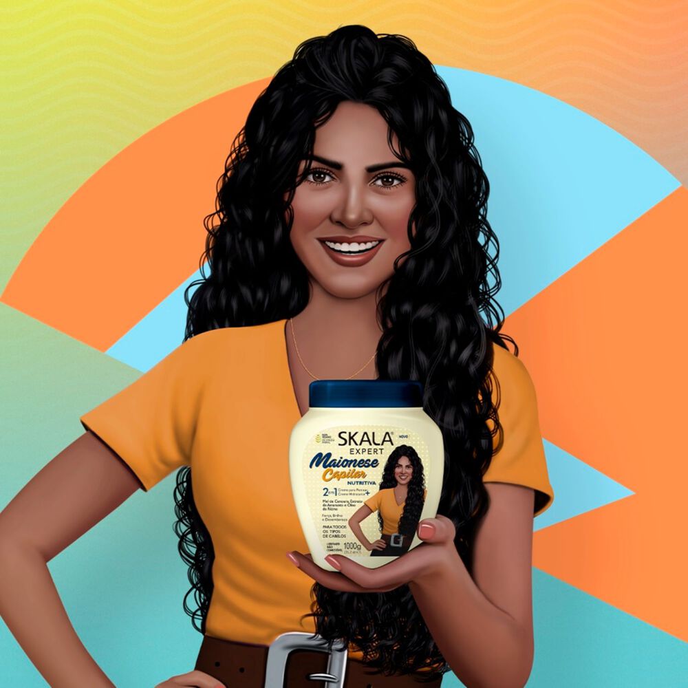 Mascara Maionesa Capilar Nutritiva 2en1 Expert Skala 1kg image number 3.0