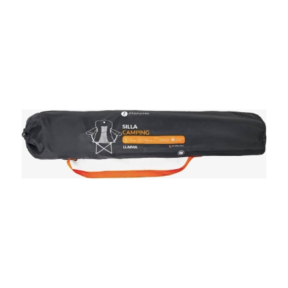 Silla Plegable De Camping Llaima Xl Atakama Outdoor Naranja image number 2.0