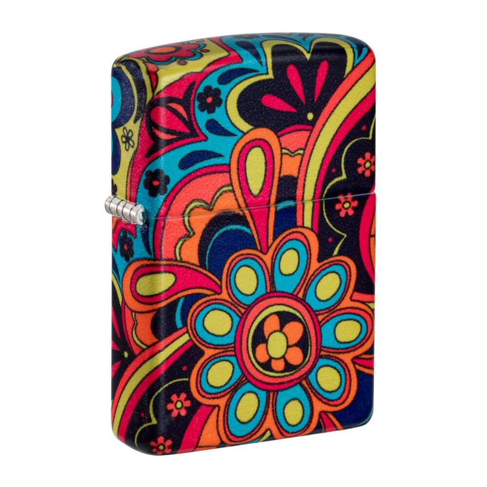 Encendedor Zippo Flower Power Design Multicolor Zp46128 image number 5.0
