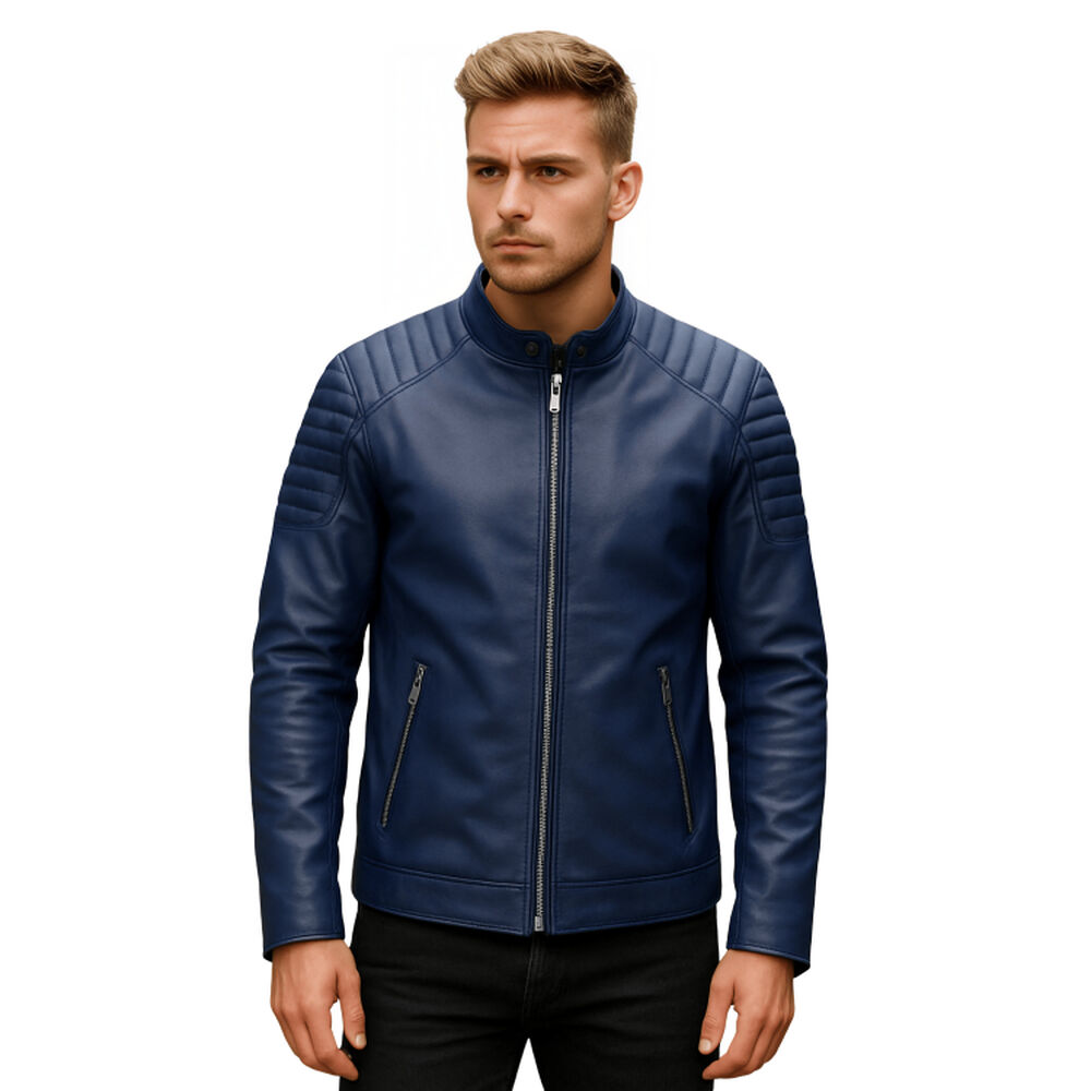 Chaqueta Ecocuero Soft Berlin Hombre image number 1.0