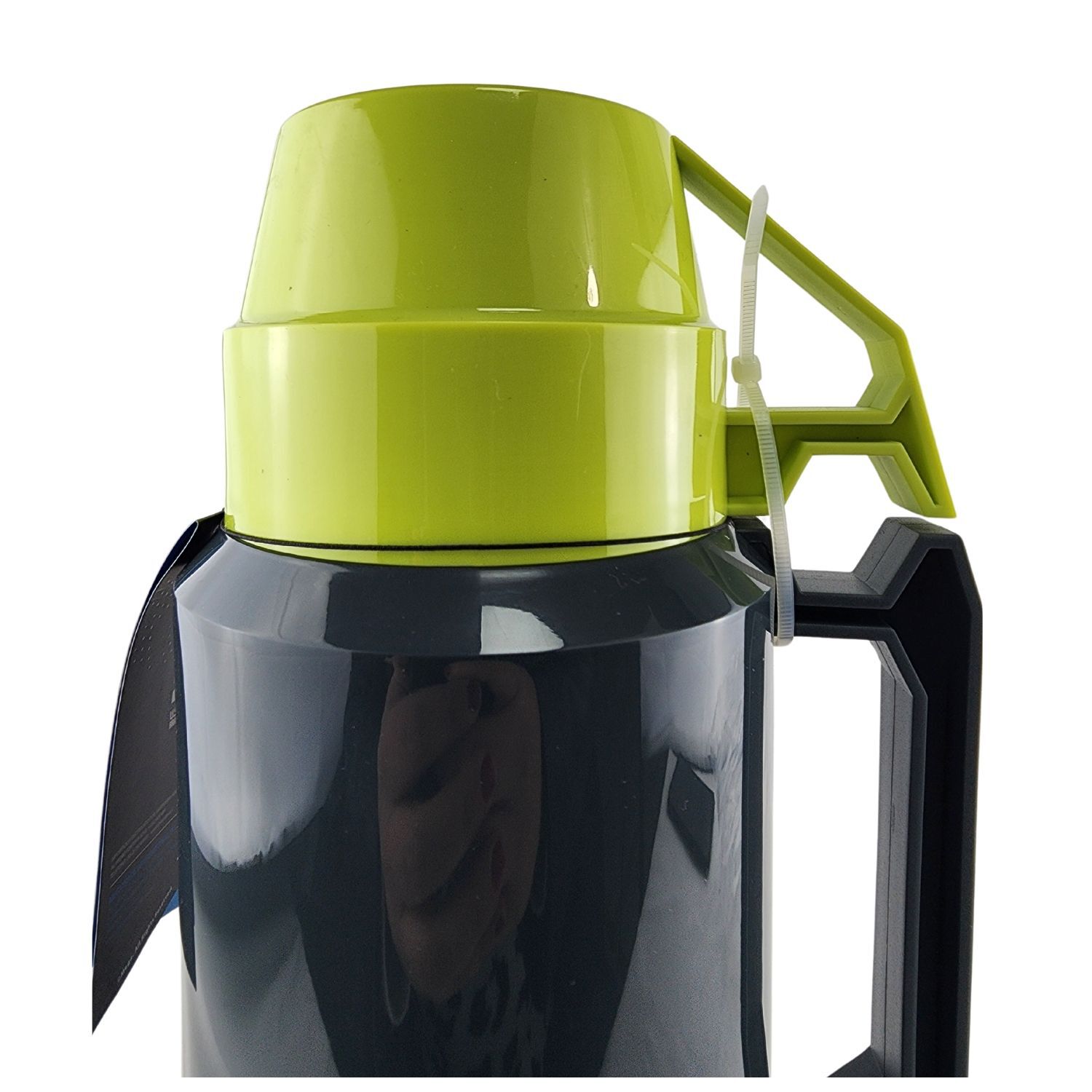Termo Mega 1.9l New Megatemp Bebidas Calientes Frias Con Tazas Verde image number 4.0