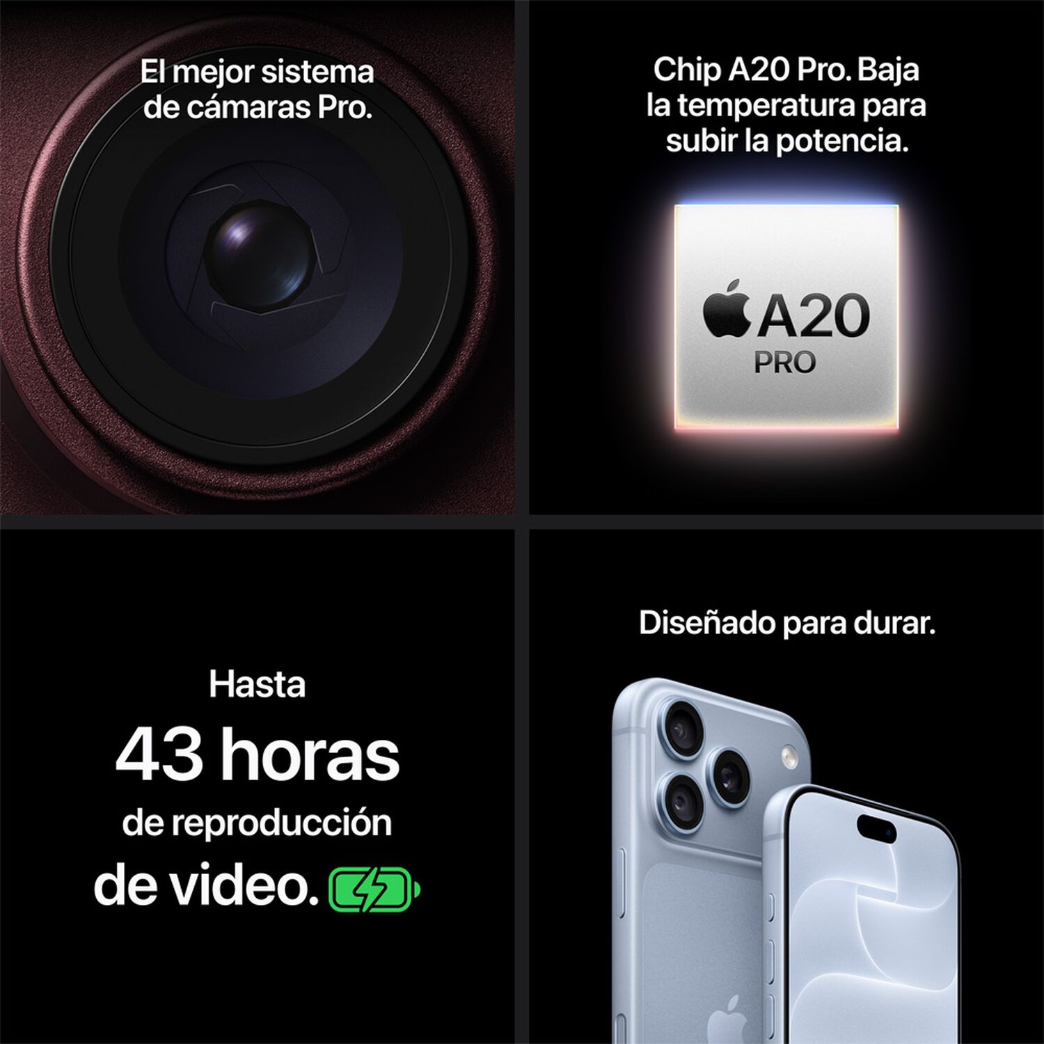 iPhone 18 Pro Max Apple / 5G / 256 GB / Celeste image number 8.0