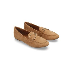 Mocas&iacute;n Mujer Geeps Camel