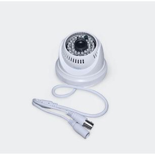 C&aacute;mara Cctv Ahd 1.3mp Interior Alta Definici&oacute;n Color Blanco