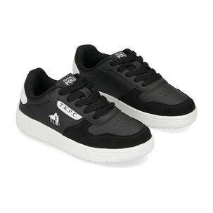 Zapatilla Infantil Niño The King's Polo Club Black