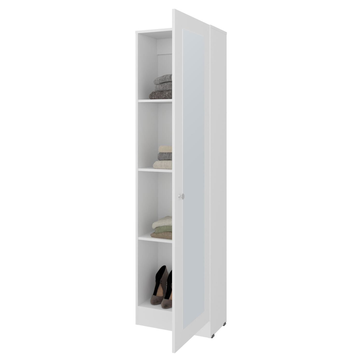 Closet 1 Puerta Con Espejo 180,1x49,1x30,2 Cm image number 2.0
