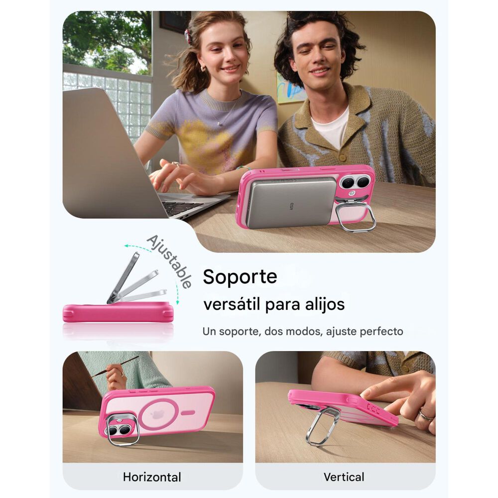 Para Iphone 17 - Carcasa Magsafe Con Soporte image number 4.0