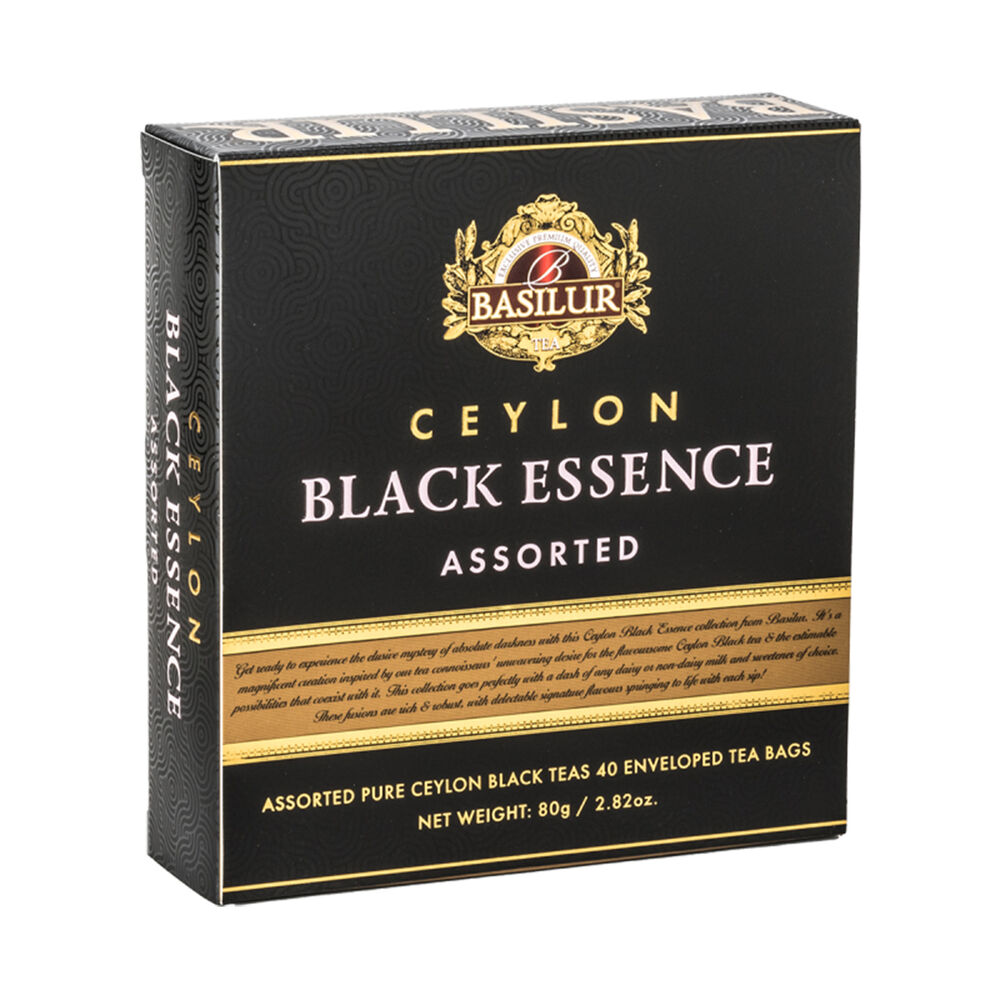 Te Negro Surtido Basilur Black Essence 40 Bolsas image number 0.0