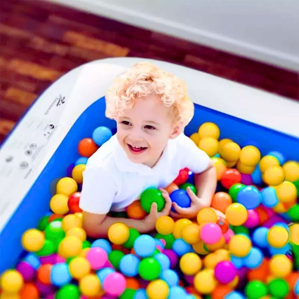 Piscina Inflable Rectangular Familiar 200x120x40 Cm Azul image number 6.0