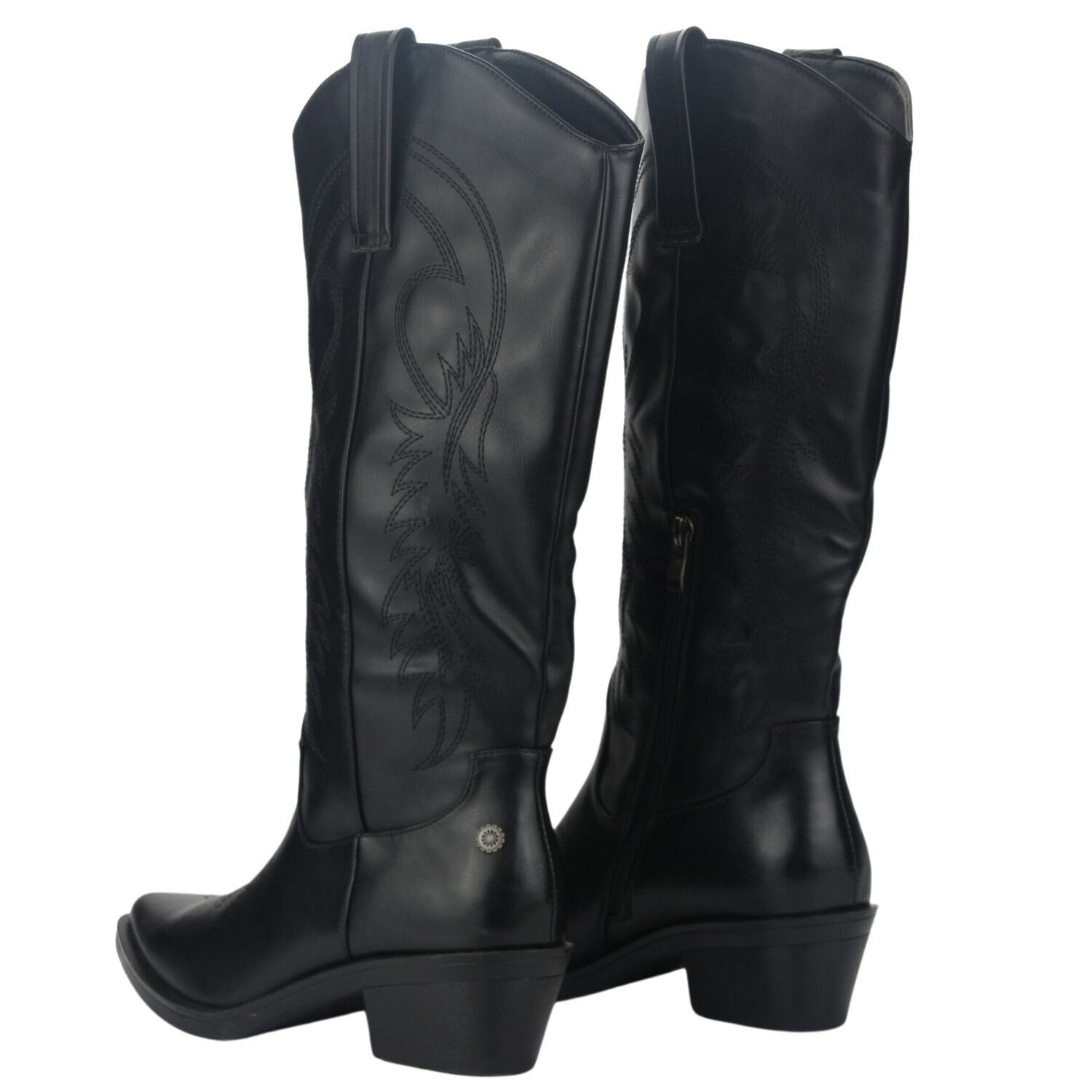 Bota Chalada Mujer West-20 Negro Negro Casual image number 5.0