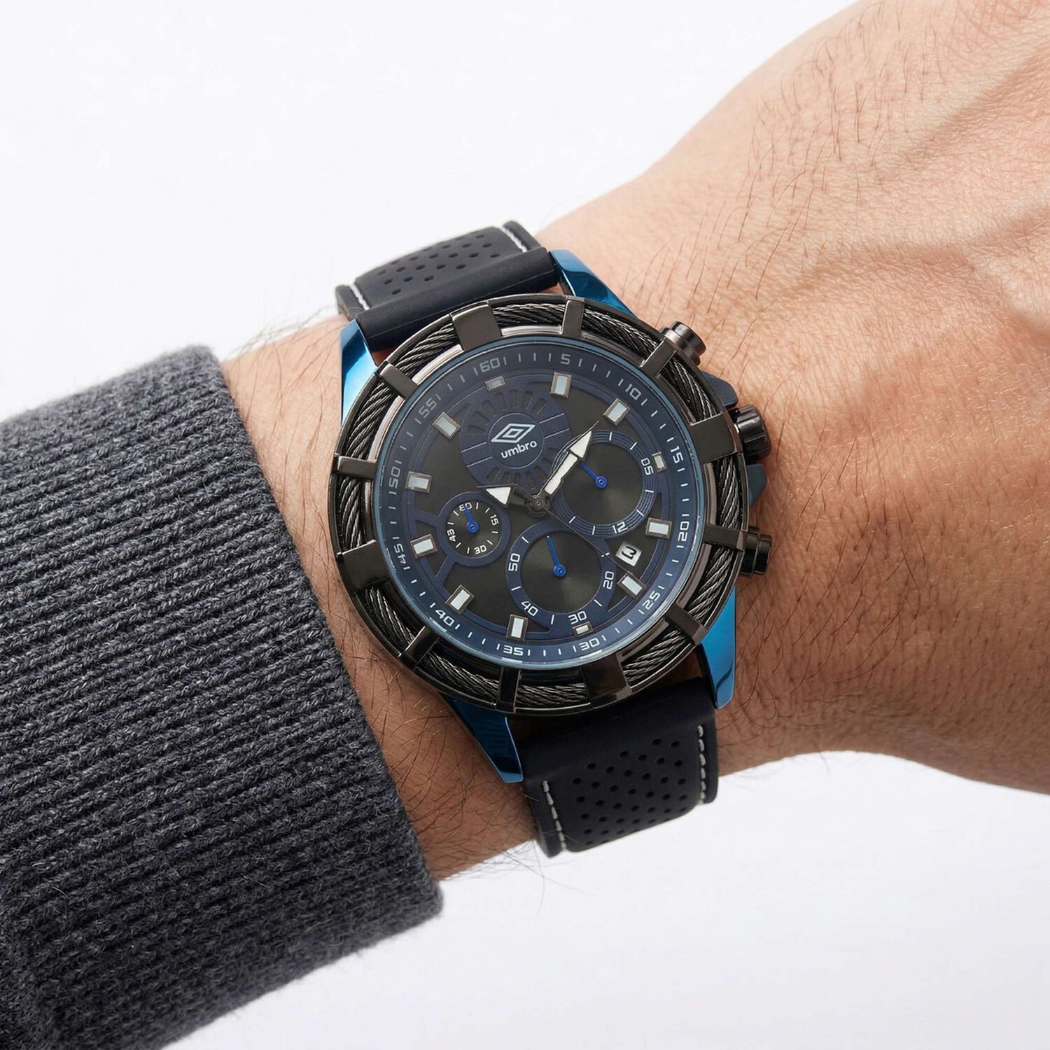 Reloj An&aacute;logo Hombre Umbro Plus Negro Umbp-1500-66 image number 4.0