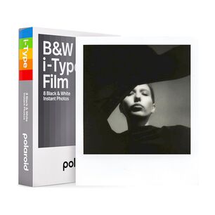 Papel Fotogr&aacute;fico Polaroid Color I-type Blanco Y Negro (8 Exposiciones)
