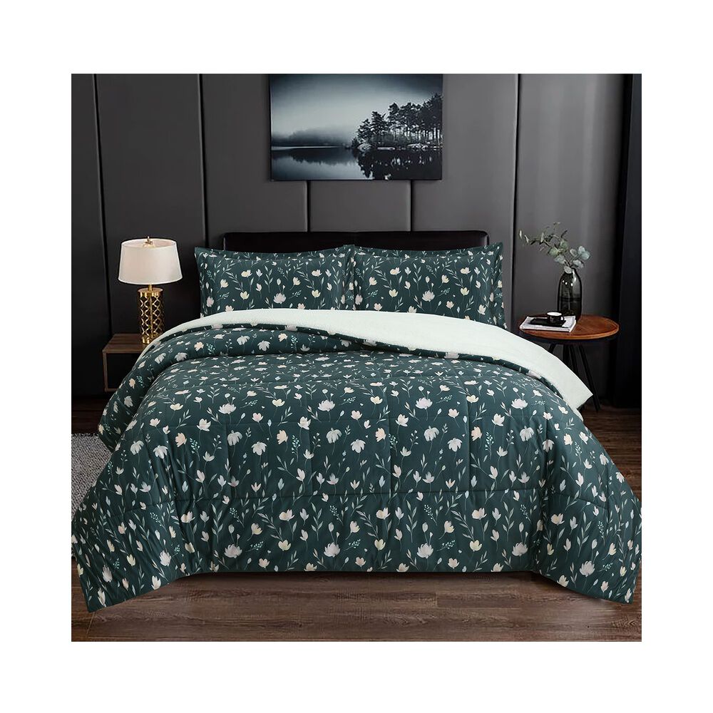 Plumon Andes Velvet Printed Bot&aacute;nico 2 Plazas image number 0.0