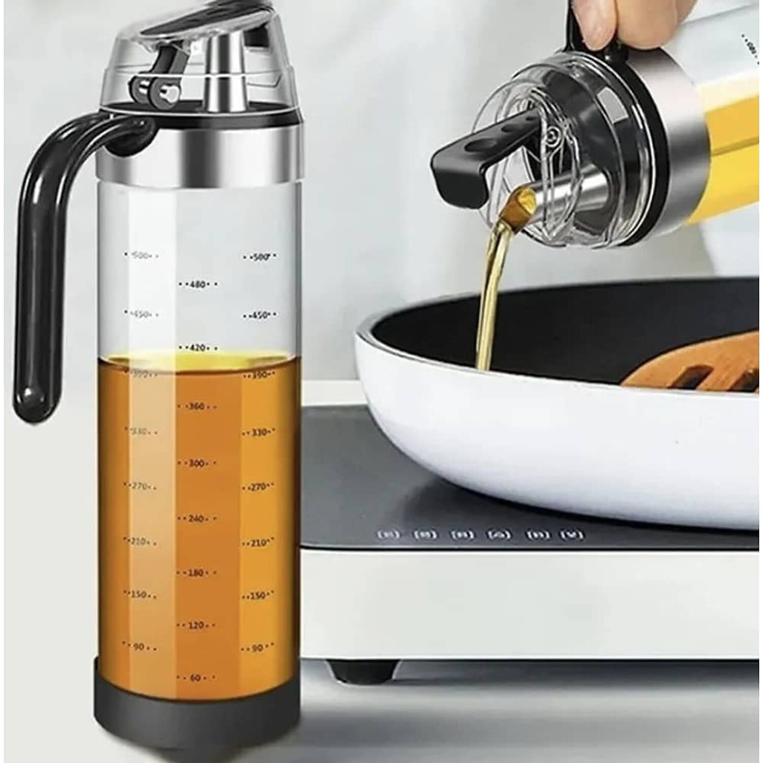 Aceitero Vinagrero Botella Dispensador De Aceite Y Vinagre image number 1.0