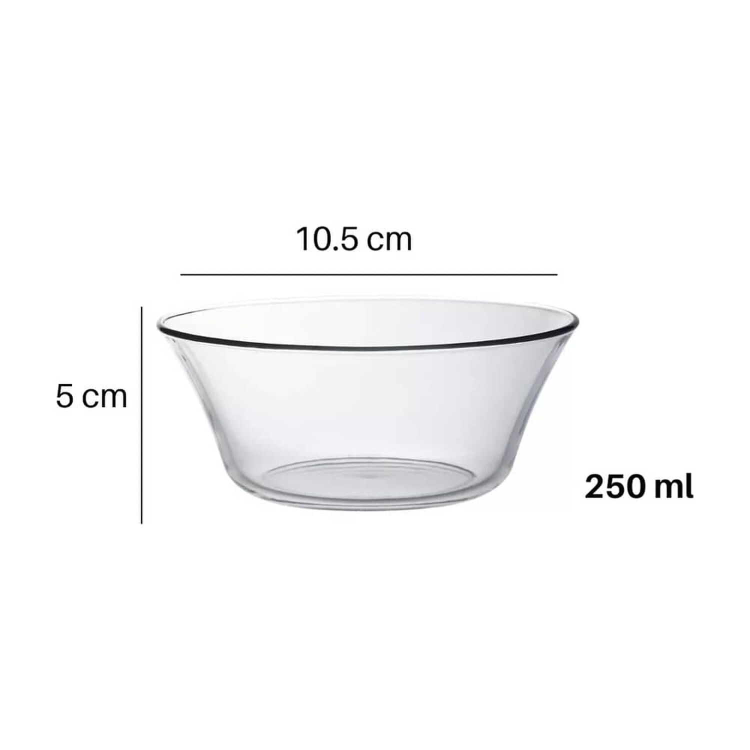 Compotera Bowl Para Postre 10,5cm Modelo Astral Duralex image number 2.0