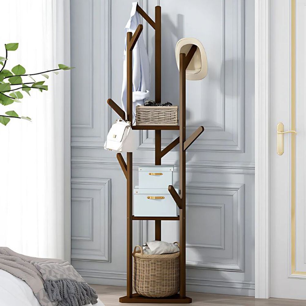 Perchero Triangular Colgador Bamboo Minimalista 170x36cm image number 2.0