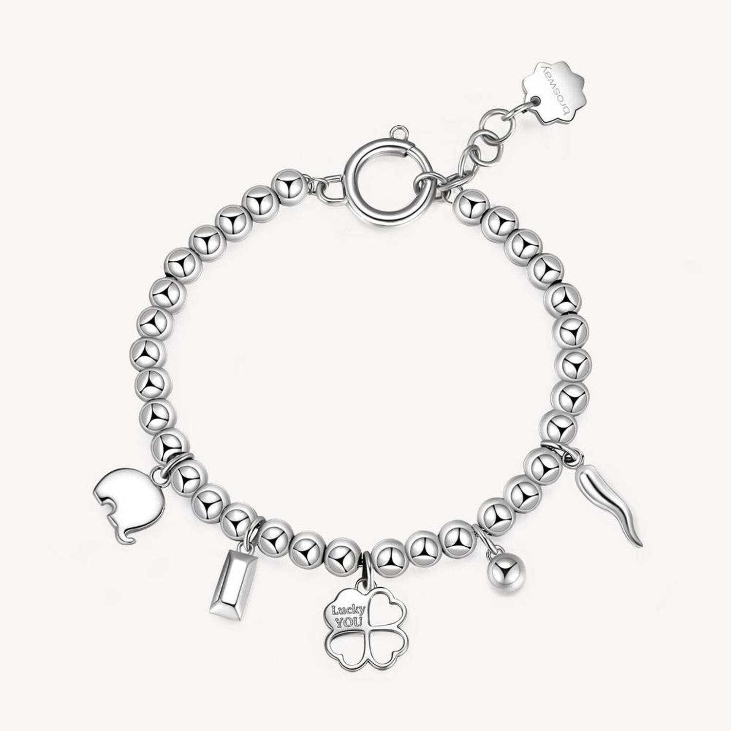 Pulsera Brosway Chakra Plateada Bhkb114 image number 1.0