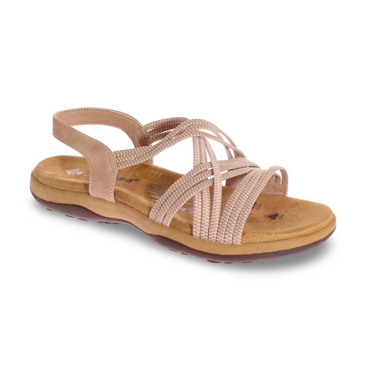 Sandalia Confort Rosado V&iacute;a Franca Art. 5kd54pink image number 0.0