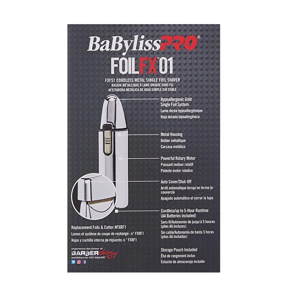 M&aacute;quina Afeitadora Shaver Fx01 Silver. image number 6.0