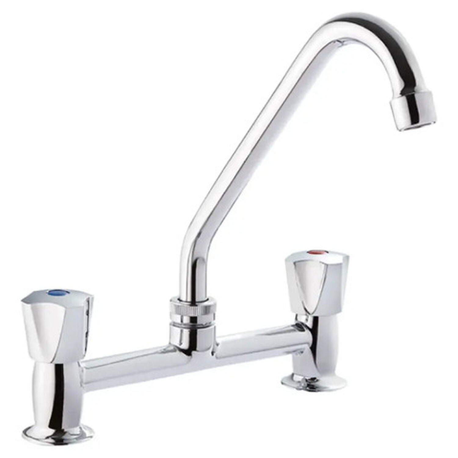 Combinacion Llave Grifo Doble Para Lavaplatos Modelo Arizona Marca Pmb image number 1.0