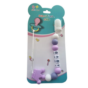 Sujeta Chupete Clip Porta Chupete Silicona Baby Afirma Tete