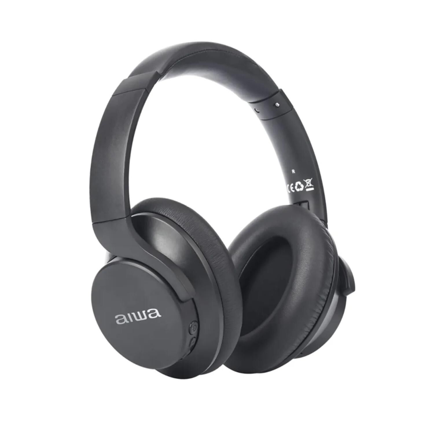 Audifonos Bluetooth Overear Plegables Negro Knc1090l Aiwa image number 0.0