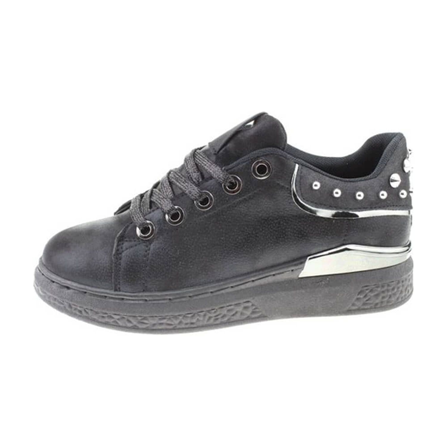 Zapatilla Mujer Negro Art. 51831black / Via Franca image number 6.0
