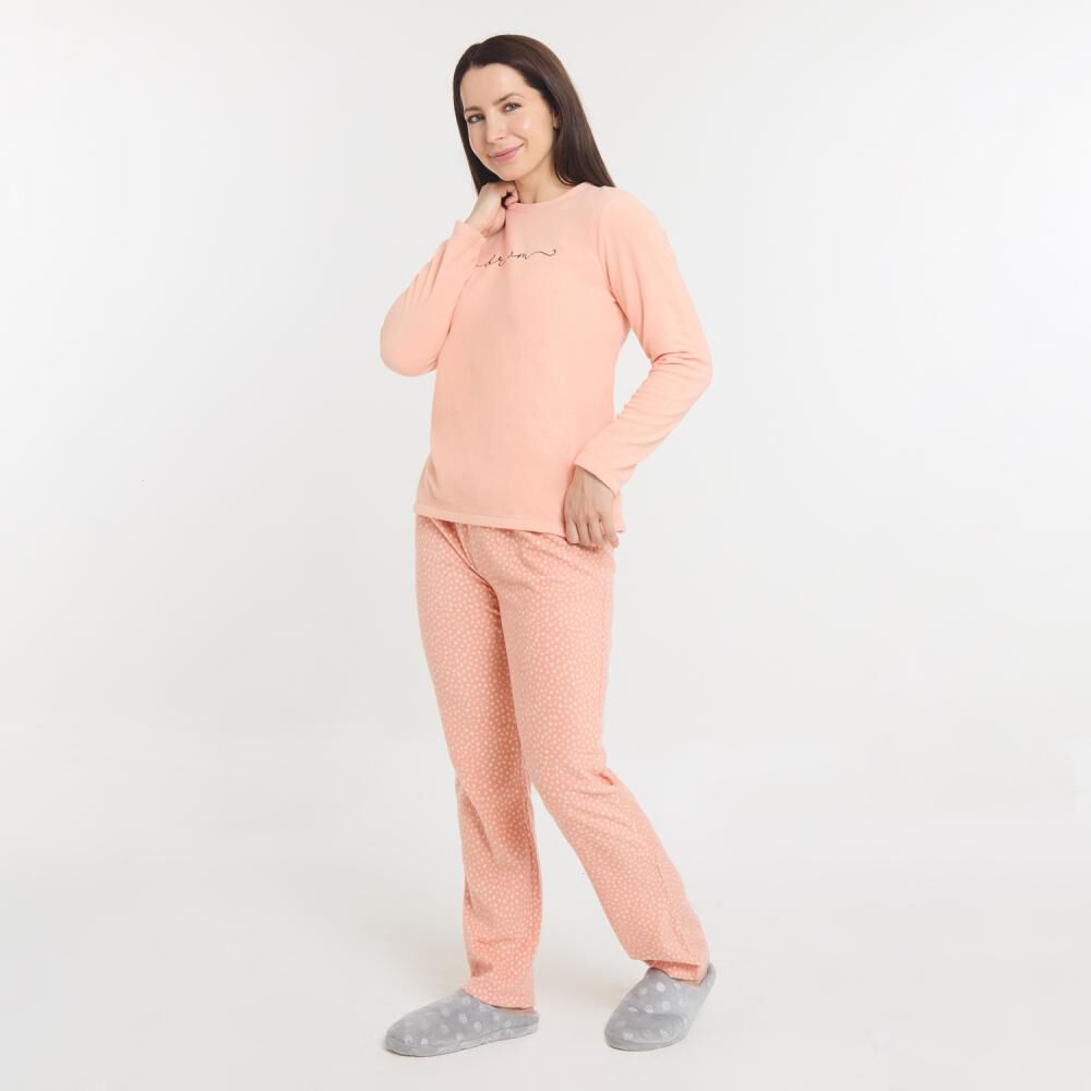 Pijama Polar Manga Larga Mujer Geeps Secret image number 2.0