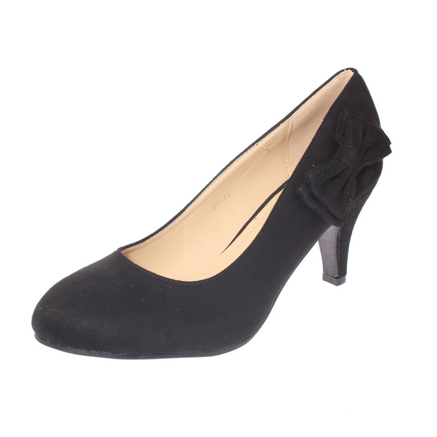 Zapato Taco Negro Mia Mia Art. 5fy71black image number 0.0