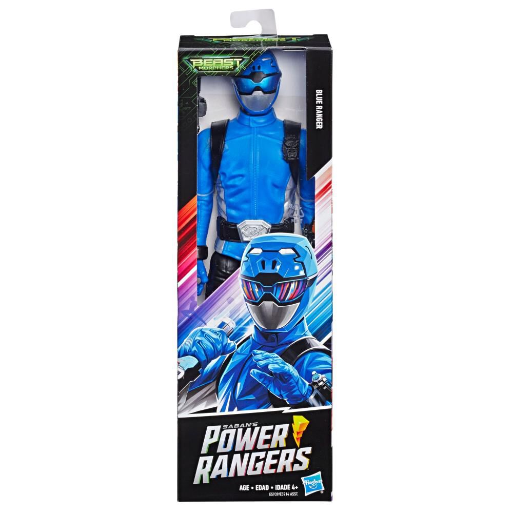 Figura De Acción Power Rangers Bmr Blue Ranger image number 1.0