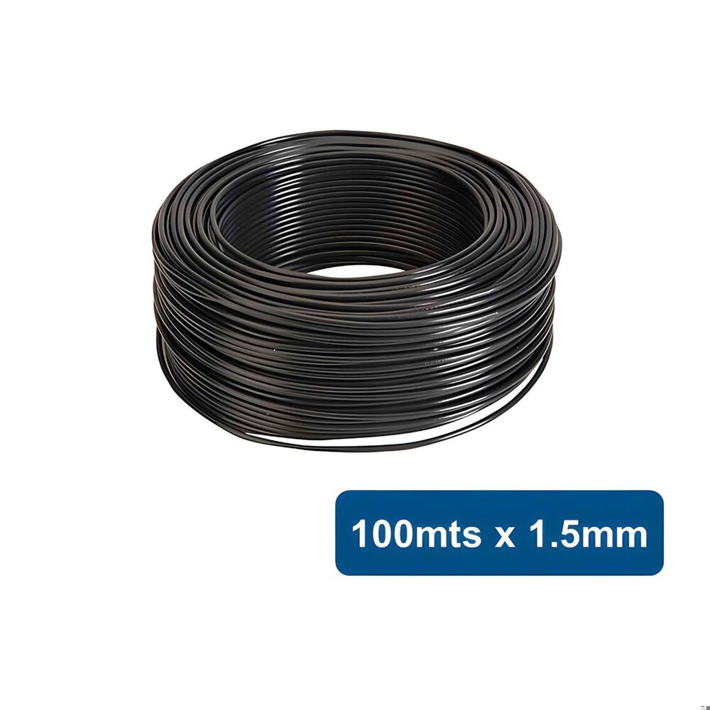 Cable Eva H07z1-k 100mts 1.5mm Negro - Generico image number 0.0