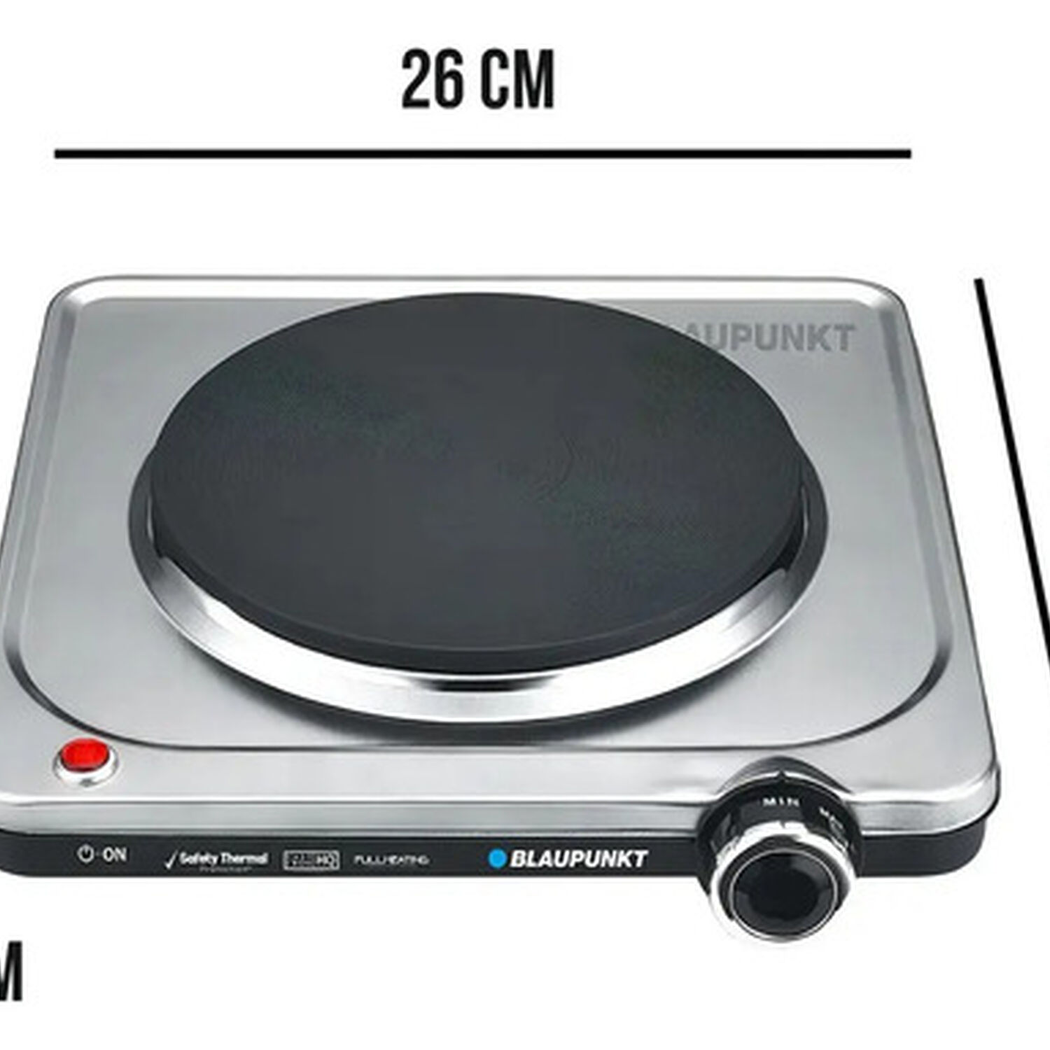 Cocinilla Cocina El&eacute;ctrica Anafe De Un Plato Marca Blaupunkt image number 7.0